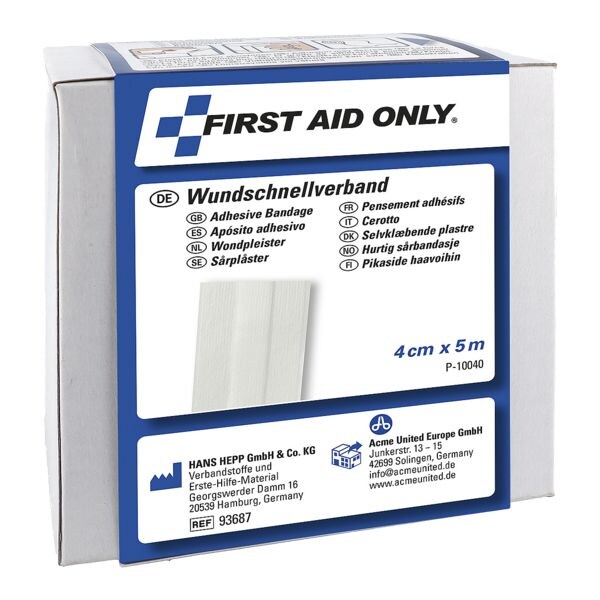 First Aid Only Pansement instantané 4 cm x 5 m First Aid Only Pansement instantané 4 cm x 5 m