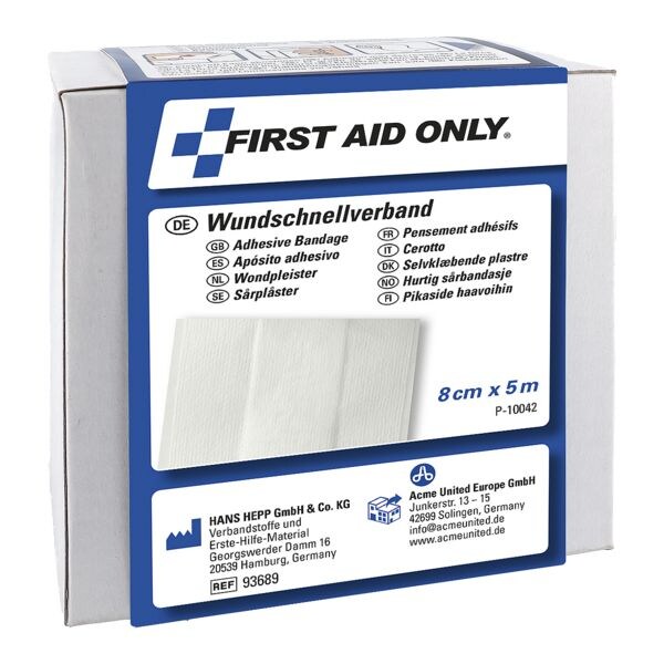 First Aid Only Pansement instantané 8 cm x 5 m