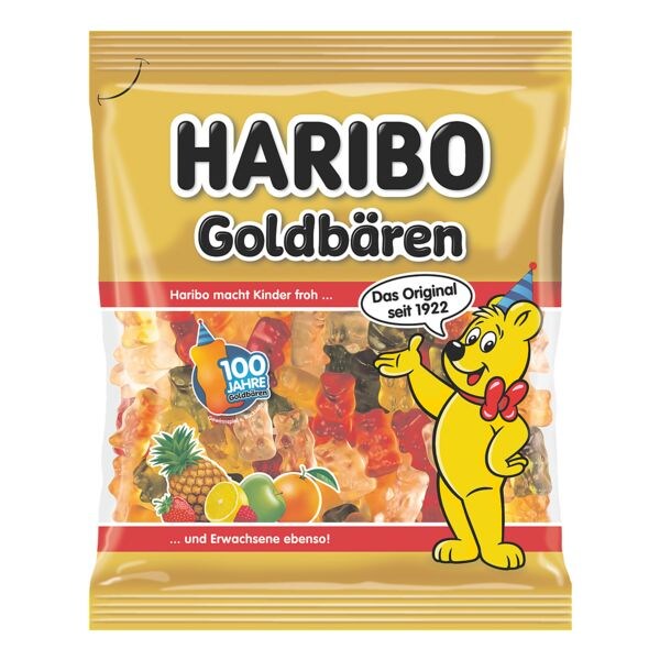 Haribo Bonbons glifis  Oursons d'Or  175 g