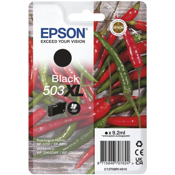 Epson Cartouche d'encre  503XL  noir (C13T09R14010)