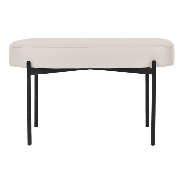 meet Banc ovale  Gaia M  recouvert de similicuir
