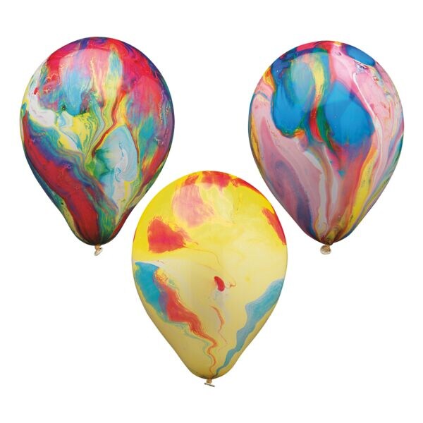 Papstar Paquet de 8 ballons  Multicolour 