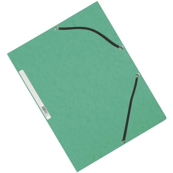 Q-CONNECT Chemise  lastiques A4 carton manille