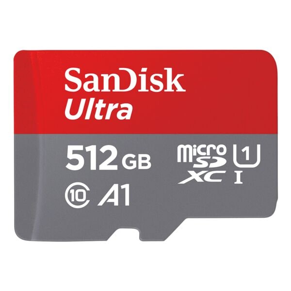 SanDisk Carte mémoire Micro SDXC « Ultra » 512 GB SanDisk Carte mémoire Micro SDXC « Ultra » 512 GB
