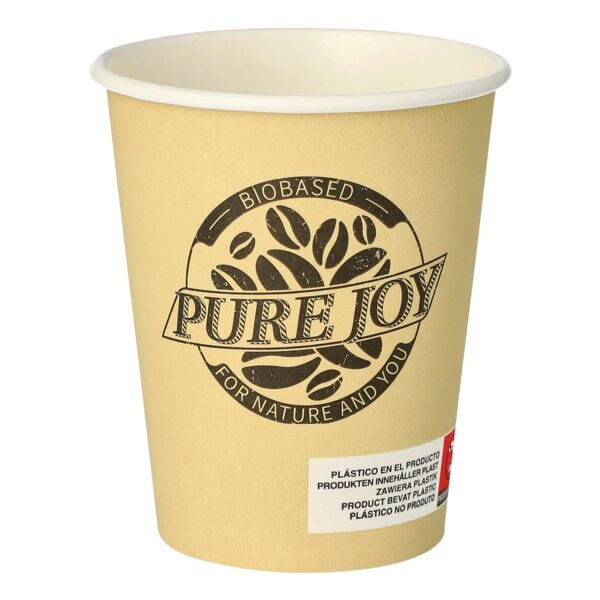 Papstar Paquet de 50 gobelets jetables  pure Pure Joy  0,2 litres
