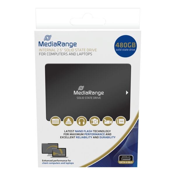 Mediarange Disque dur MediaRange SSD 480Go