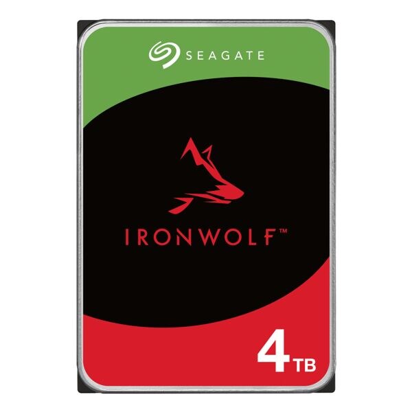 Seagate IronWolf 4 TB, disque dur interne HDD avec NAS, 8,9 cm (3,5 pouces)