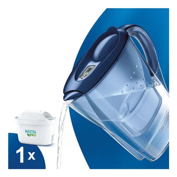 BRITA Filtre  eau de table  Marella  bleu 2,4 litres avec MAXTRA PRO