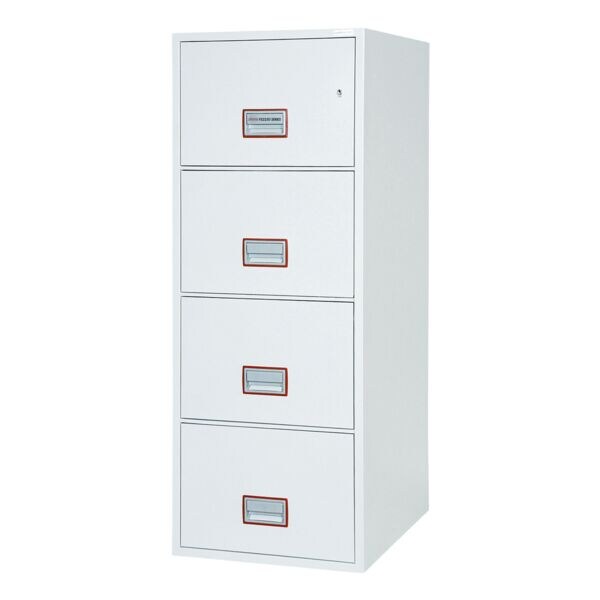 Phoenix armoire à dossiers suspendus »World Class Vertical Fire File FS2254K« A4, 1 rangée, 4 tiroirs Phoenix armoire à dossiers suspendus »World Class Vertical Fire File FS2254K« A4, 1 rangée, 4 tiroirs