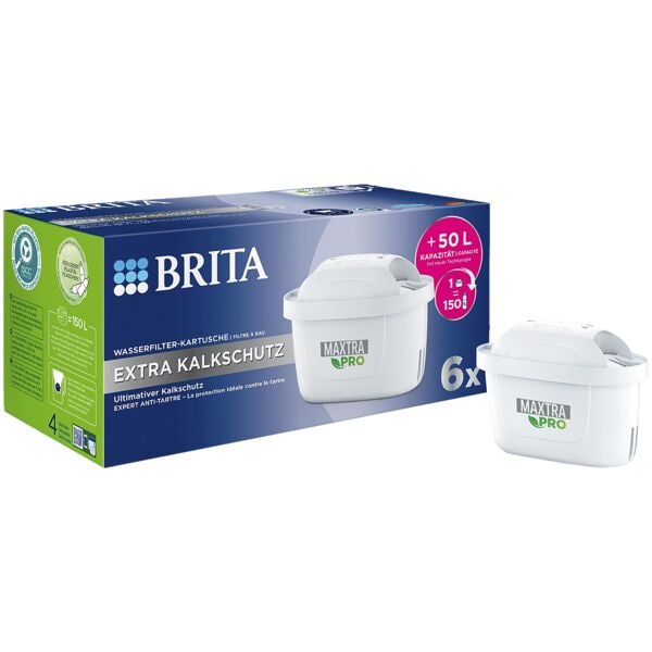 BRITA Paquet de 6 cartouches filtrantes « MAXTRA PRO Extra anticalcaire » -  acheter à prix économique chez OTTO Office.