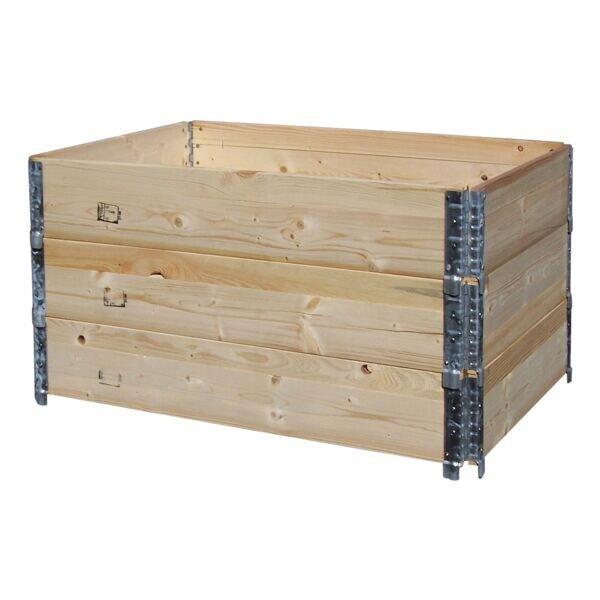 Gerso Lot de 3 parterre en bois pour europalette Gerso Lot de 3 parterre en bois pour europalette