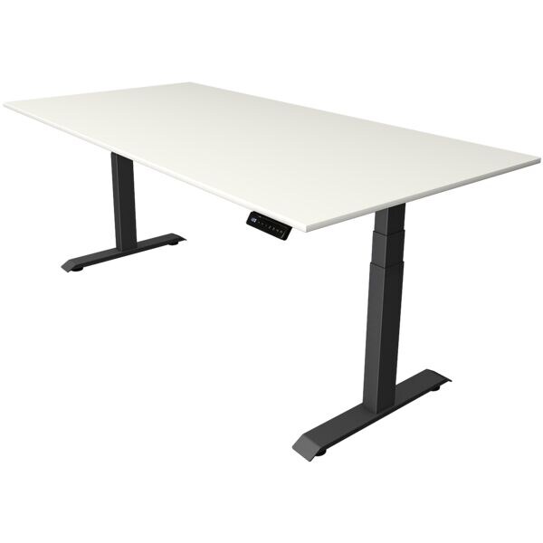 Kerkmann table assis-debout Move 4 200 cm, pitement en T anthracite