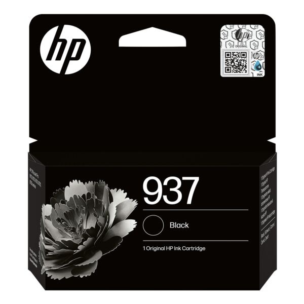 HP Cartouche jet d'encre HP 937, noir - 4S6W5NE HP Cartouche jet d'encre HP 937, noir - 4S6W5NE