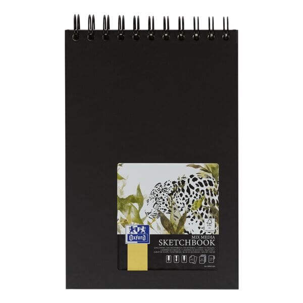 Oxford sketchbook A5 neutre, sans bordure