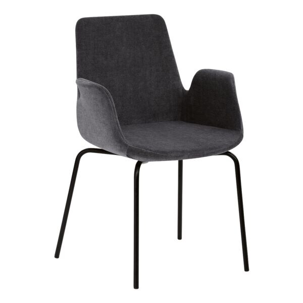 mayer Sitzmbel Chaise visiteur  myHELIOS  pitement 4 pieds noir