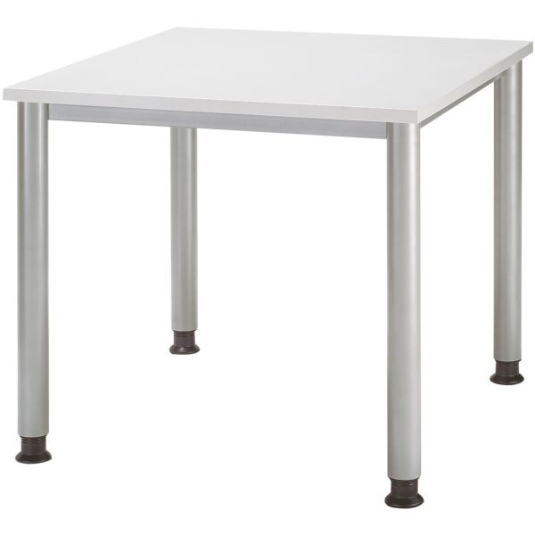 OTTO Office Premium bureau Otto Office Line I, espace de travail de groupe 80 cm, 4 pieds couleur aluminium