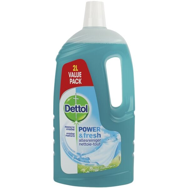 Dettol Nettoyant multi-usages  Power & fresh Coton  2 litres