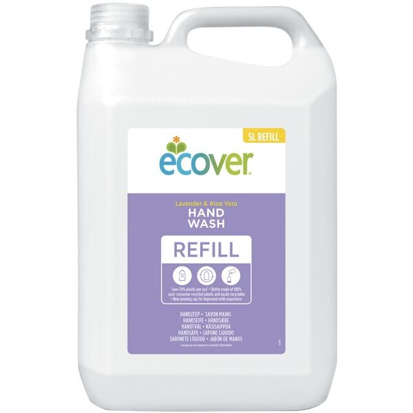 ecover Savon pour les mains Refill lavande aloe vera 5 litres