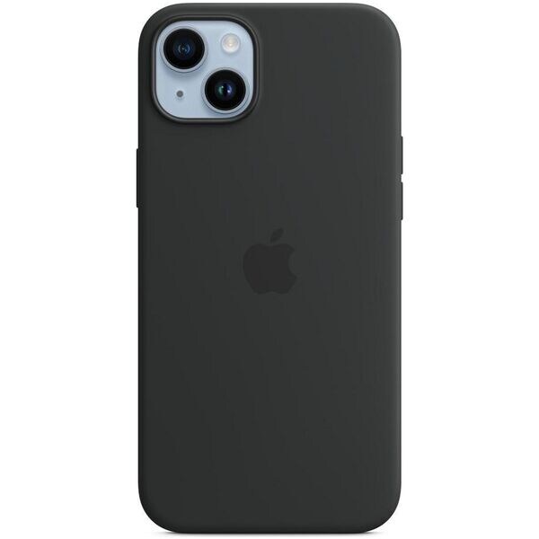 Apple Etui en silicone pour iPhone 14 Plus avec MagSafe Midnight