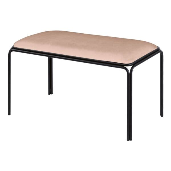 meet Lot de 2 bancs  meet Bistro  assise velours