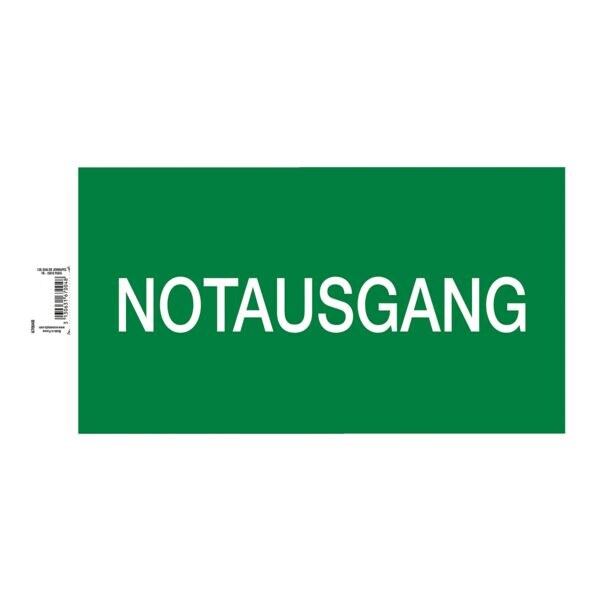 EXACOMPTA Panneau signaltique  Sortie de secours  35 cm