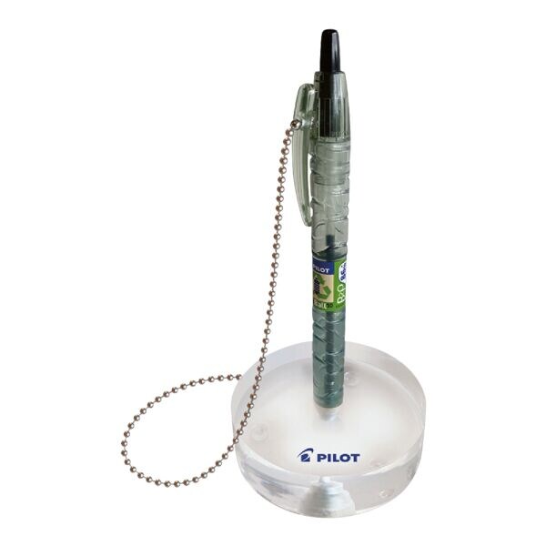 Pilot B2P Ecoball - Counter Pen Stylo-bille sur socle convenant aux documents officiels