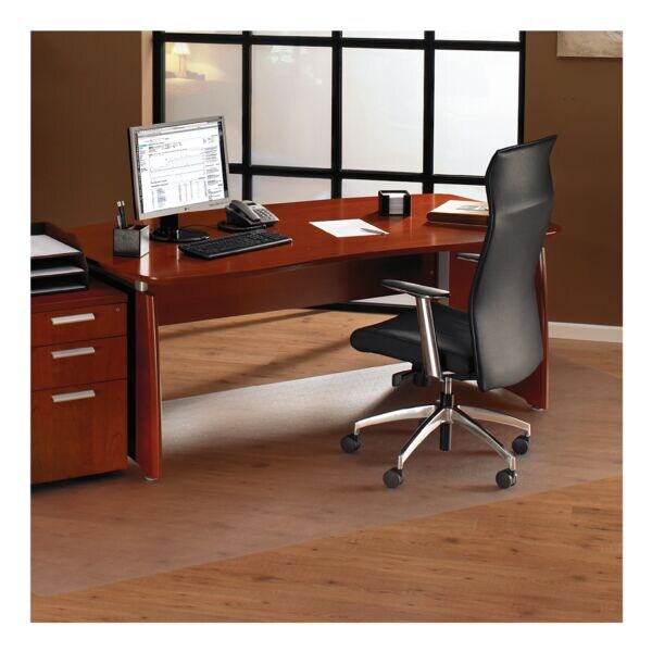 plaque protge-sol pour sols durs et moquettes, polycarbonate, rectangulaire 150 x 200 cm, OTTO Office Standard