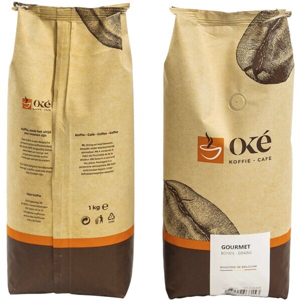 Oké Koffie Gourmet Café en grains 1000 g