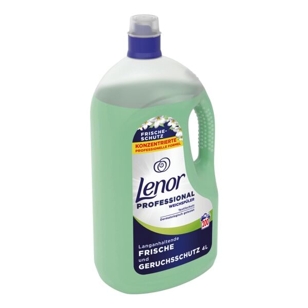 Lenor Professional Adoucissant professionnel  Fracheur et protection contre les odeurs  4 L