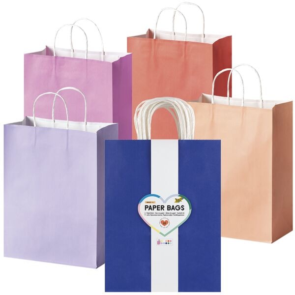 folia Paquet de 20 sacs en papier � BASIC � taille L