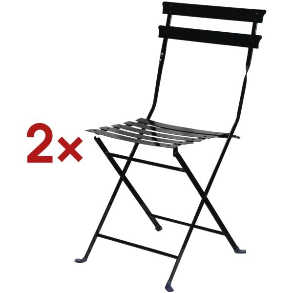 meet Lot de 2 chaises pliantes « meet - Eden »