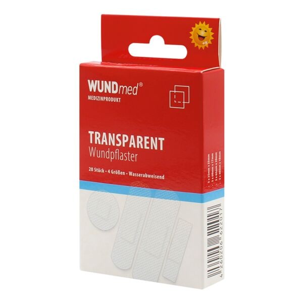 WUNDmed Paquet de 20 pansements transparents WUNDmed Paquet de 20 pansements transparents