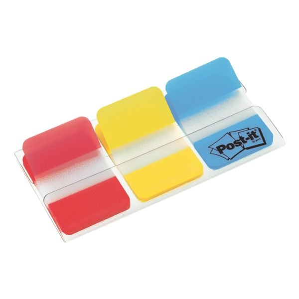 Post-it Index marque-page repositionnables Index® Strong 38 x 25,4 mm, plastique