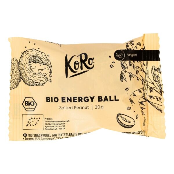 KoRo Bio Energy Ball KoRo  Salted Peanut  30 g