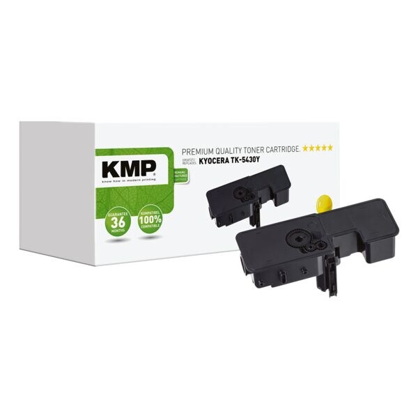 KMP Toner �quivalent Kyocera � TK-5430Y � jaune