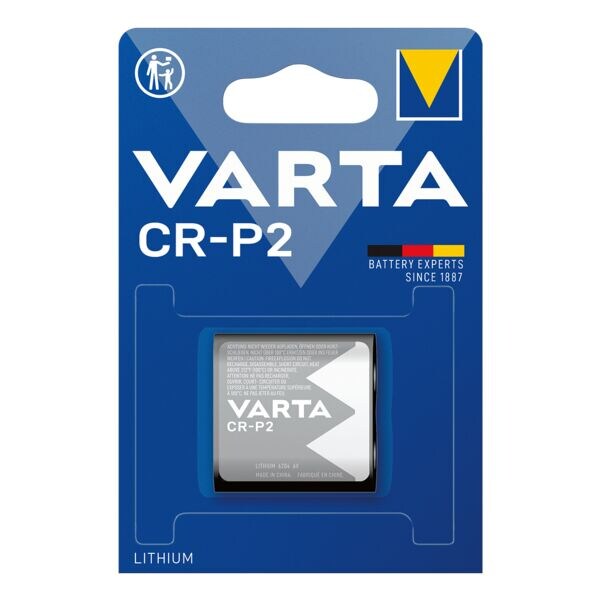 Varta Batterie  CR-P2  1600 mAh