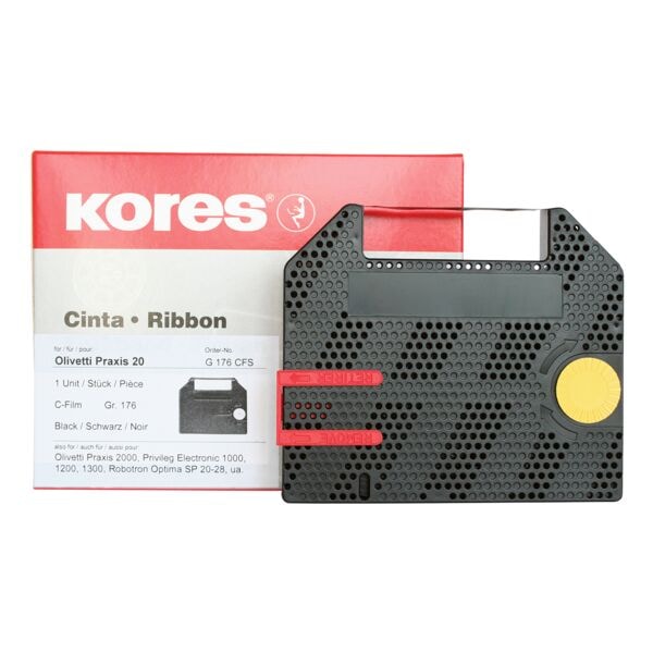 KORES Ruban encreur � G176CFS � noir taille 176