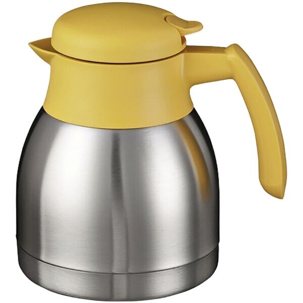 Carafe isotherme � Airpot � 1 L argent / jaune