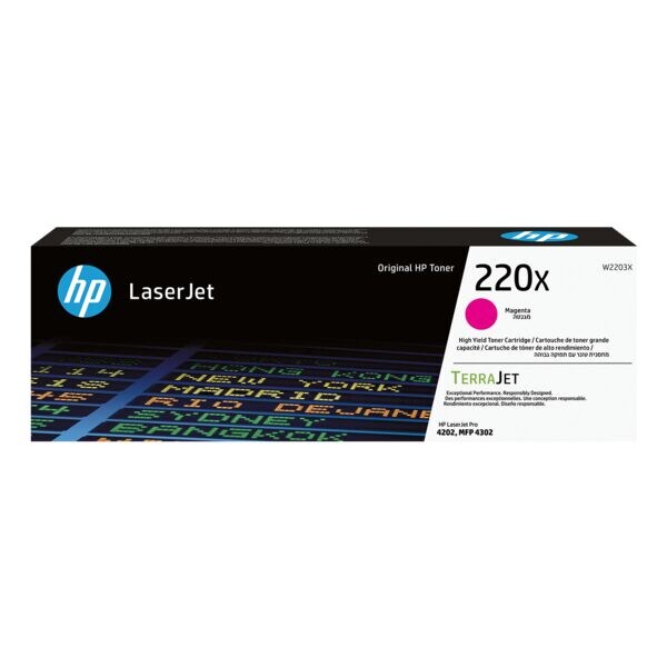 HP Toner � 220X � magenta HC