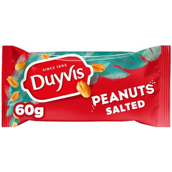 Duyvis Cacahu�tes � Peanuts Salted � 60 g