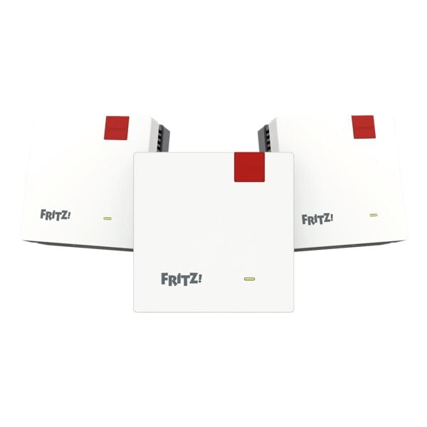 FRITZ! Repeater Mesh WLAN � FRITZ!Repeater 1700 � (Wi-Fi 7) lot de 3