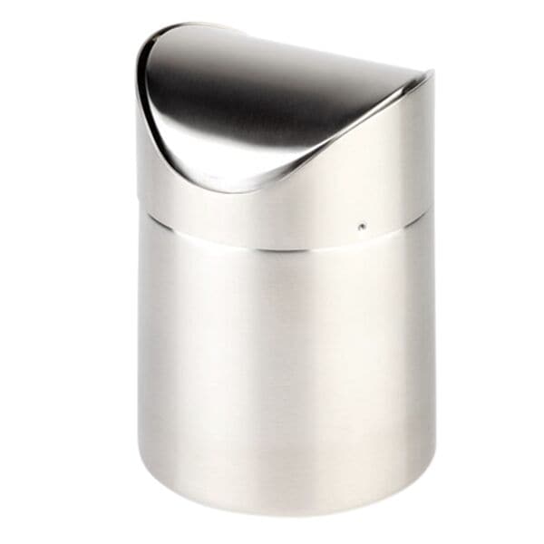 APS Poubelle de table � SNAP � 1,2 L argent