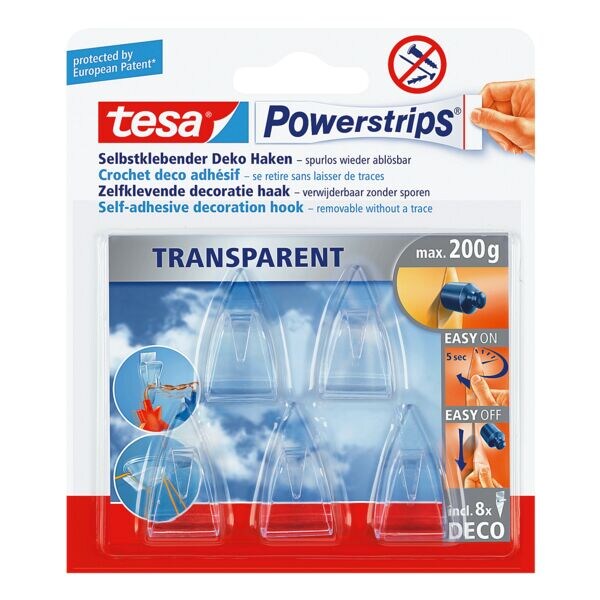 tesa Powerstrips « Crochets déco » 58900 tesa Powerstrips « Crochets déco » 58900
