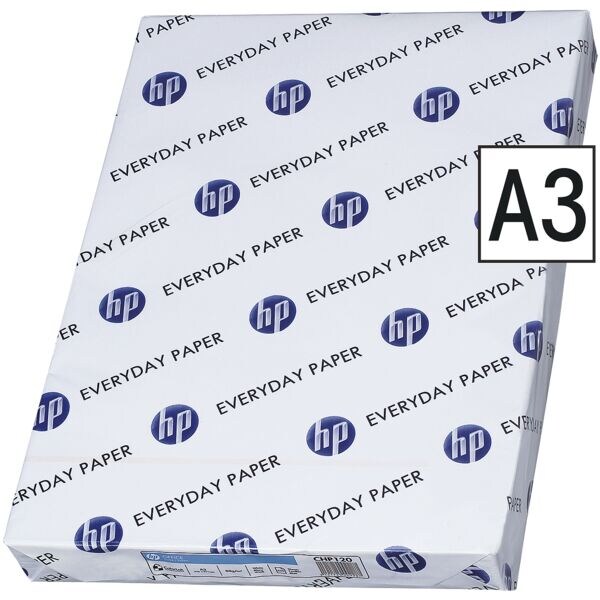 Papier multifonction A3 HP Office - 500 feuilles au total, 80g/m