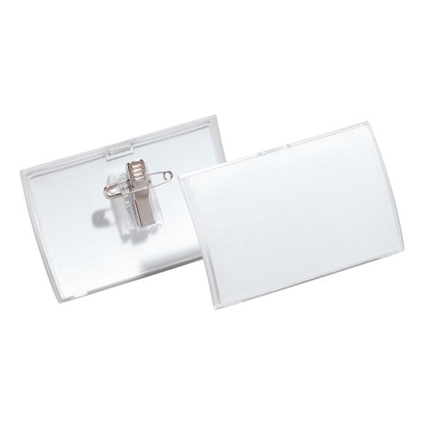 Durable Badges « Click Fold » avec pince combinée