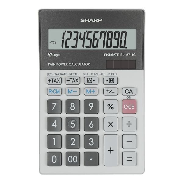 Sharp Calculatrice de bureau  EL-M711G 