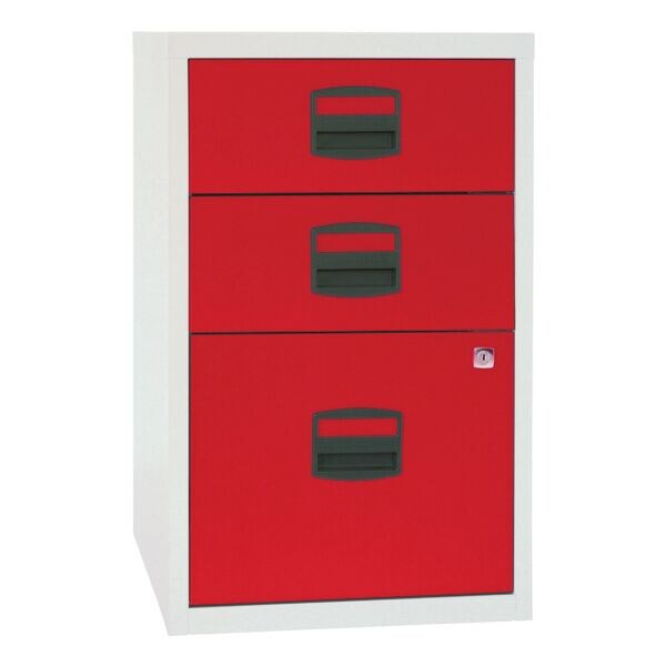 Bisley armoire d’appoint PFA Home Filer PFA3 A4, 1 range, 3 tiroirs
