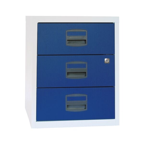 Bisley armoire d’appoint PFA Home Filer PFAM3S A4, 1 range, 3 tiroirs