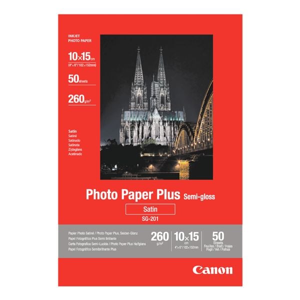 Canon Papier photo  Plus-Semigloss 10x15 cm 