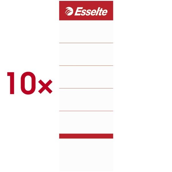 Esselte tiquettes pour dos de classeur
